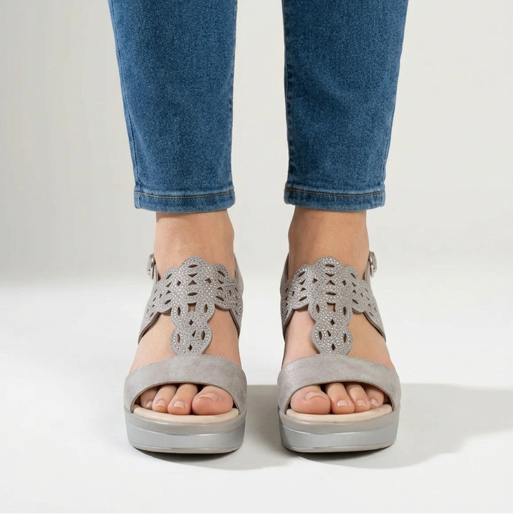 Rachelle | Sandales compensées confortables
