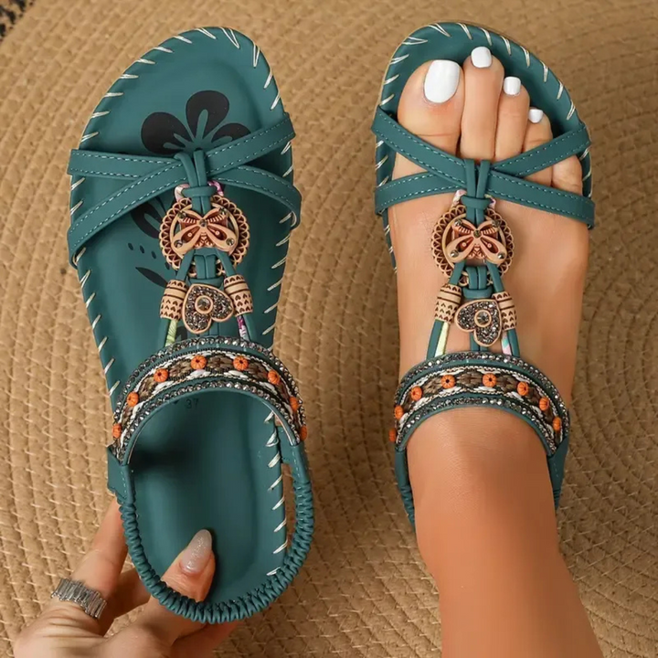 Isabel | Sandalias ortopédicas estilo Ibiza para comodidad y elegancia