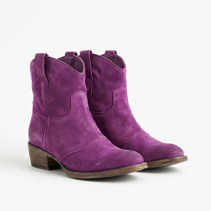 Morgan | Botines Cowboy de Mujer sin Cierre