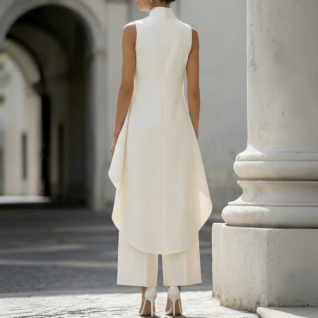 Verity | Asymmetrical Wide-Leg Jumpsuit