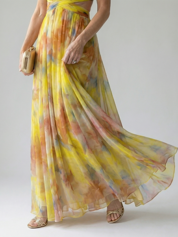 Sylvie | Robe Maxi Douce Wrap
