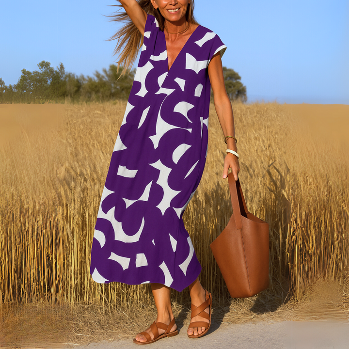 Valérie | Robe à décolleté en V