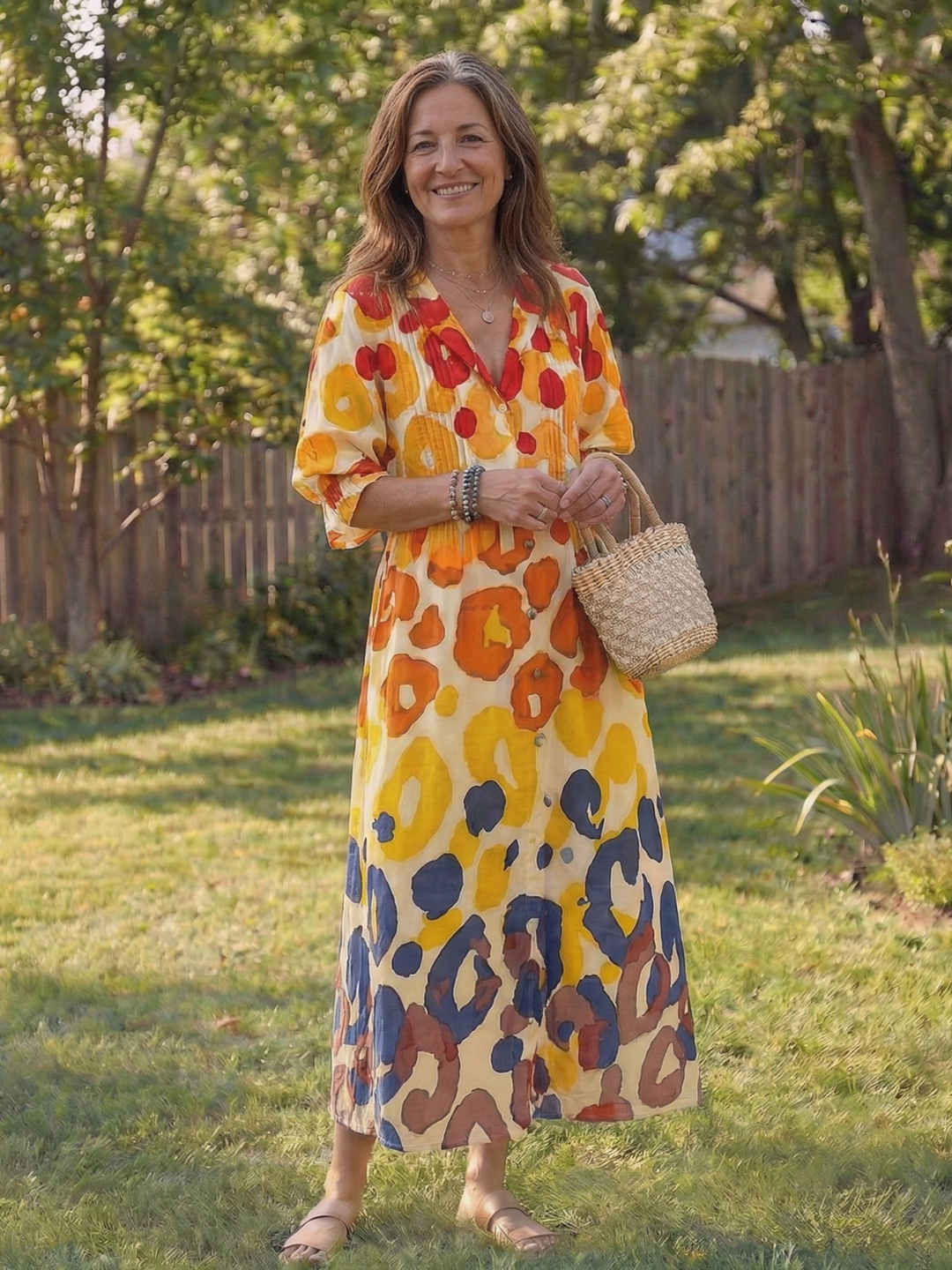 Carmen | Vestido Maxi Floral