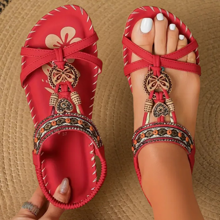 Isabel | Sandalias ortopédicas estilo Ibiza para comodidad y elegancia