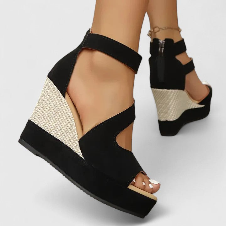 Selviana – ORTHOPEDIC WEDGE SANDALS