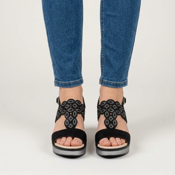 Rachelle | Sandales compensées confortables