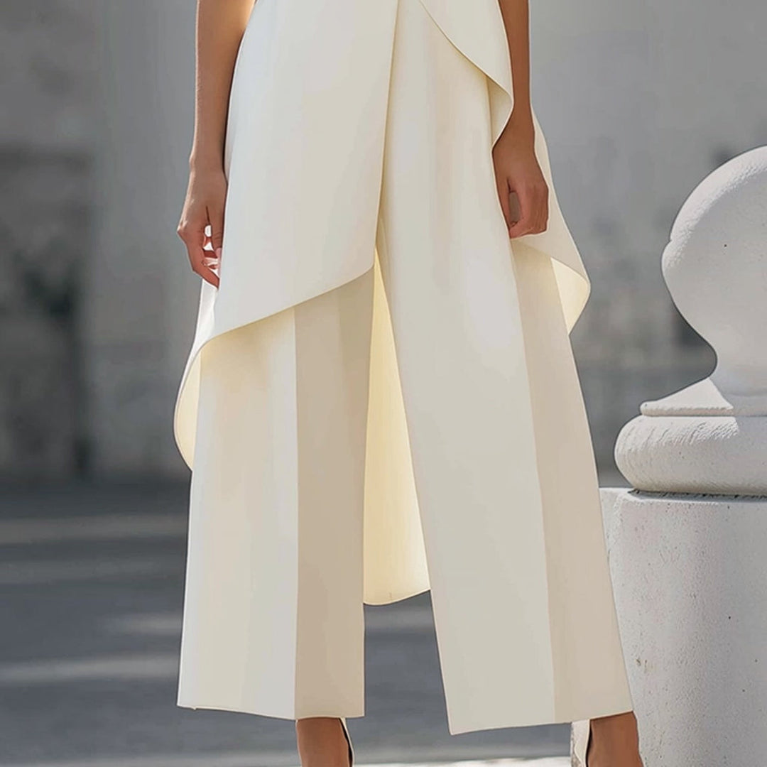 Verity | Asymmetrical Wide-Leg Jumpsuit