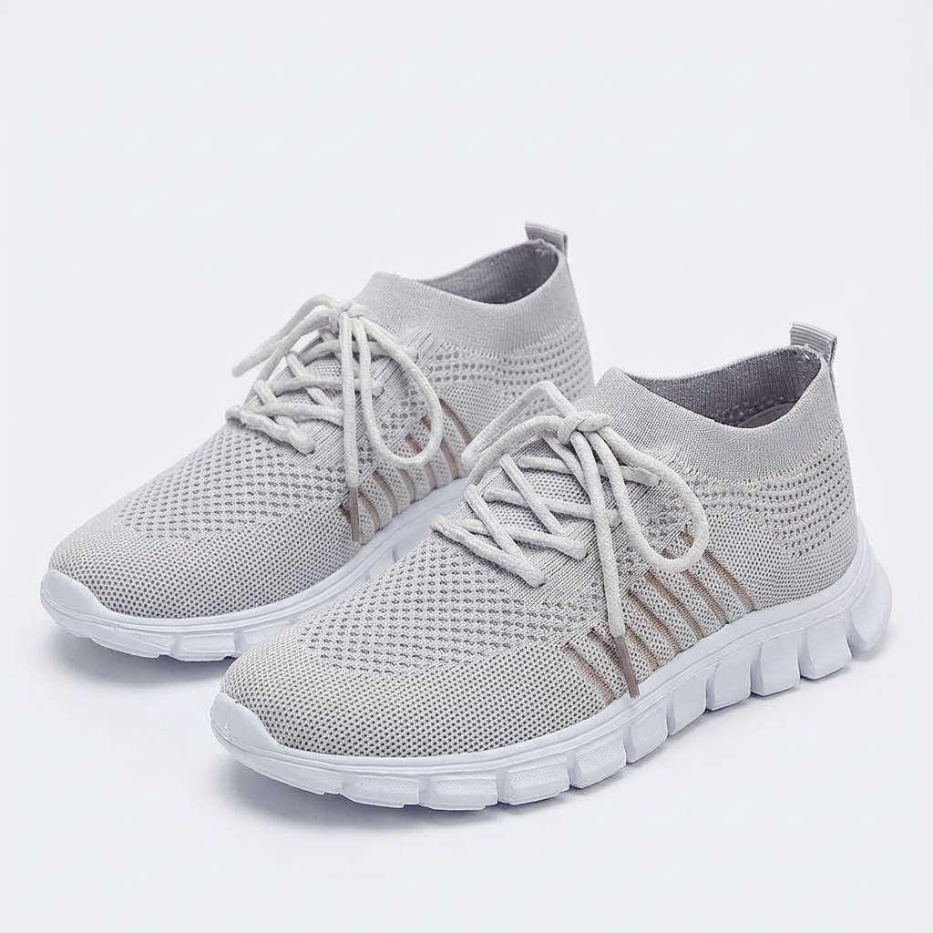 Alyssa | Zapatillas de Punto con Cordones para Mujer