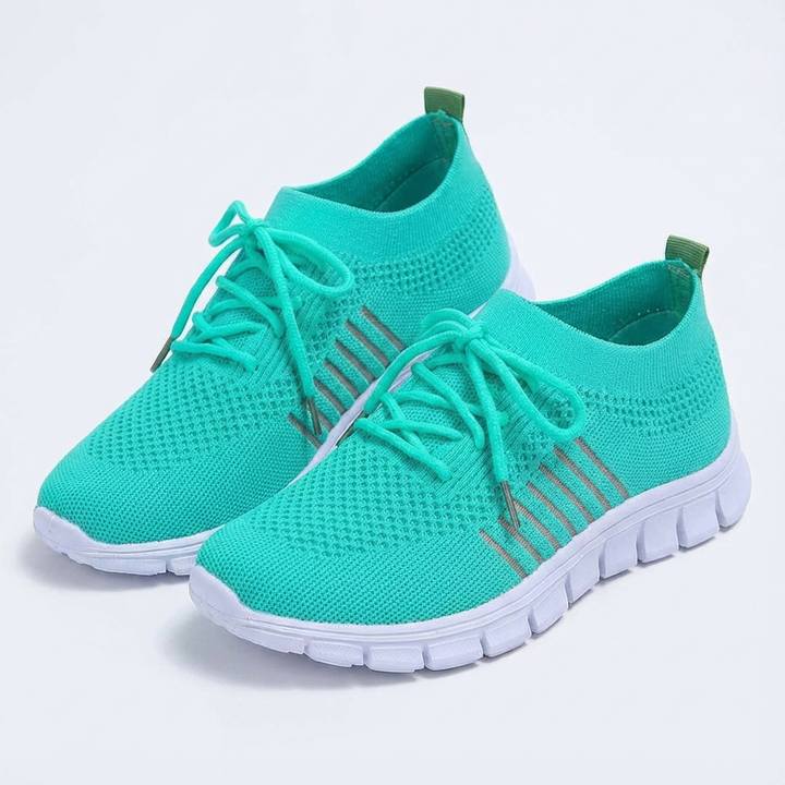 Alyssa | Zapatillas de Punto con Cordones para Mujer