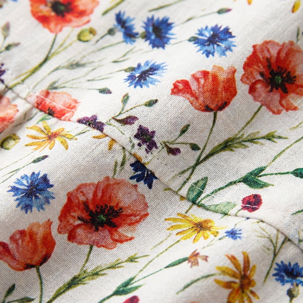Barbara | Vestido midi acampanado con estampado floral para mujer