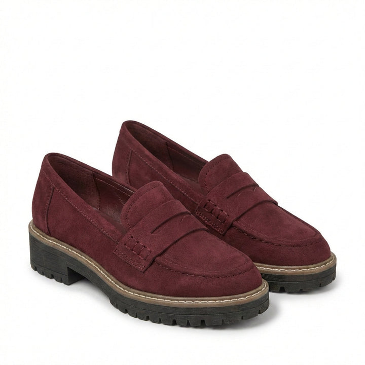Candela | Mocasines Suela Track Mujer Clásico
