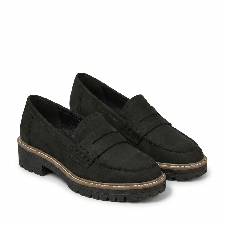 Candela | Mocasines Suela Track Mujer Clásico