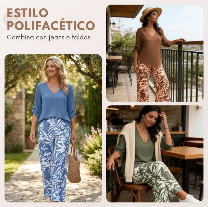 Conjunto Elegante - Estilo sin esfuerzo, frescura total