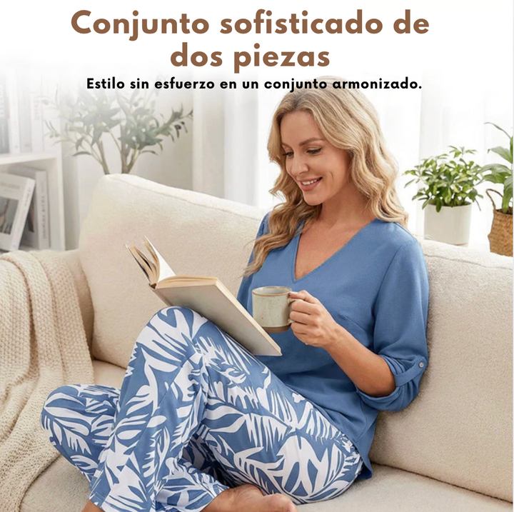 Conjunto Elegante - Estilo sin esfuerzo, frescura total