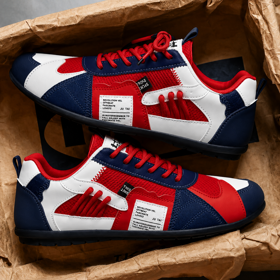 Giovanni | Sneakers rétro multicolores