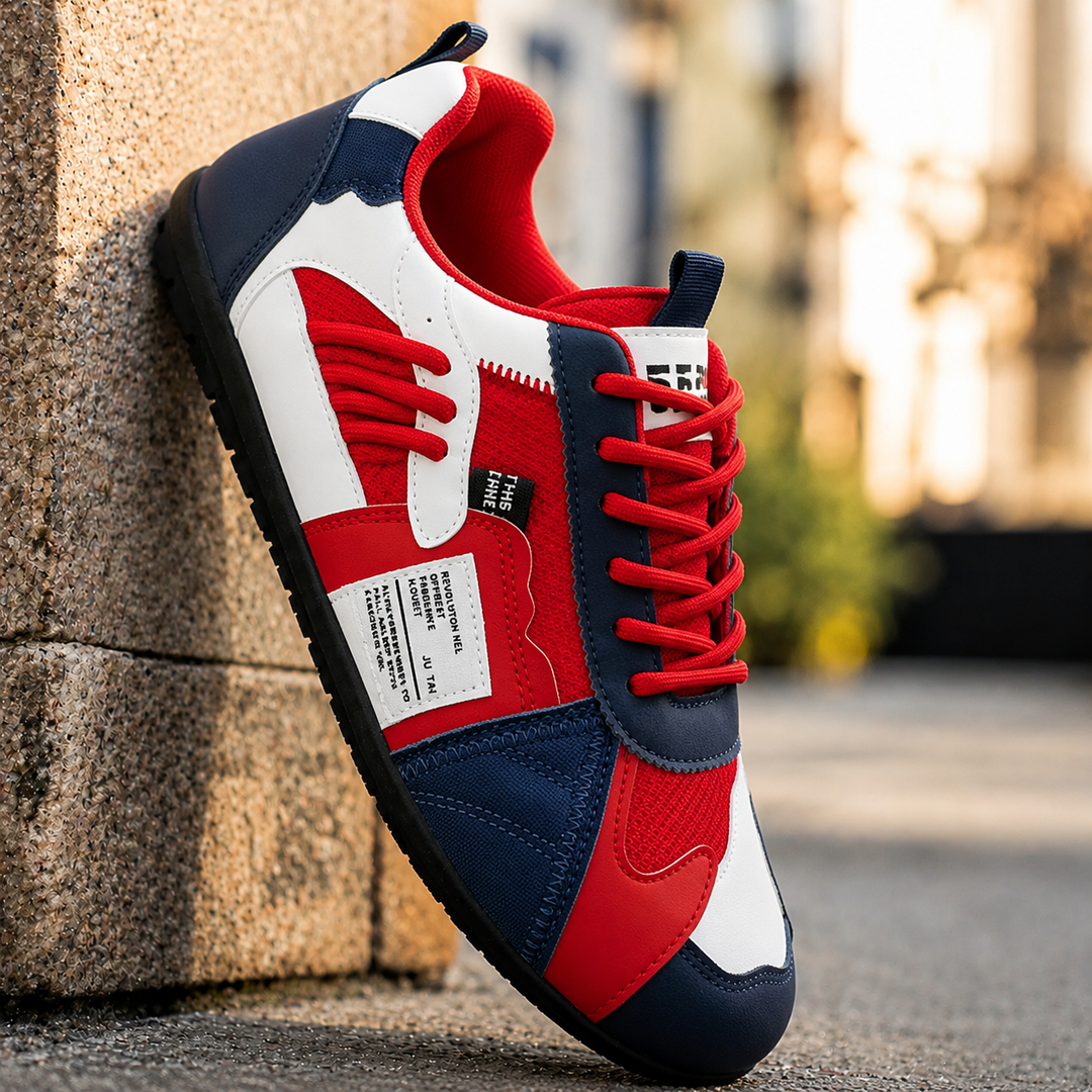 Giovanni | Sneakers rétro multicolores