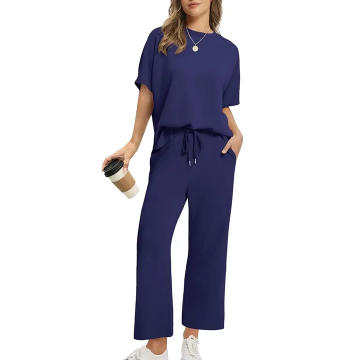 Brisa | Oversized Wide Leg Two Piece Set