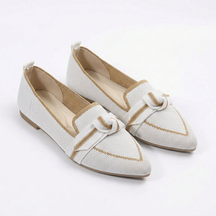 Delfina | Mujer Mocasines Punta Lazo Punto