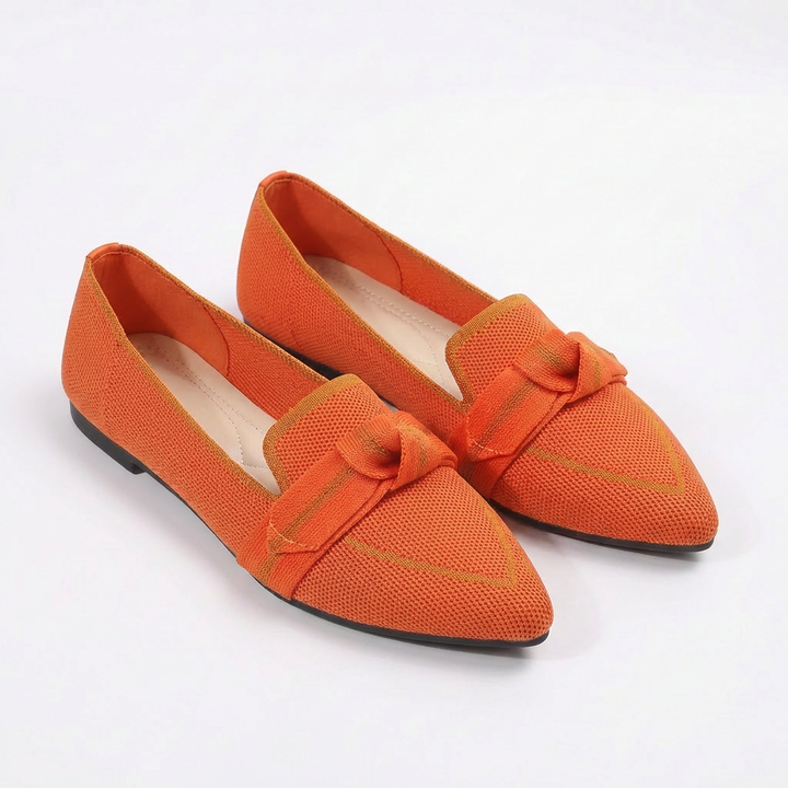 Delfina | Mujer Mocasines Punta Lazo Punto