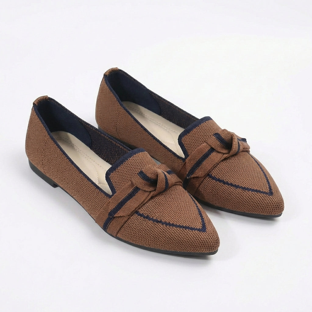 Delfina | Mujer Mocasines Punta Lazo Punto