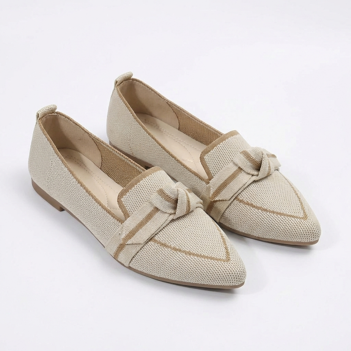 Delfina | Mujer Mocasines Punta Lazo Punto