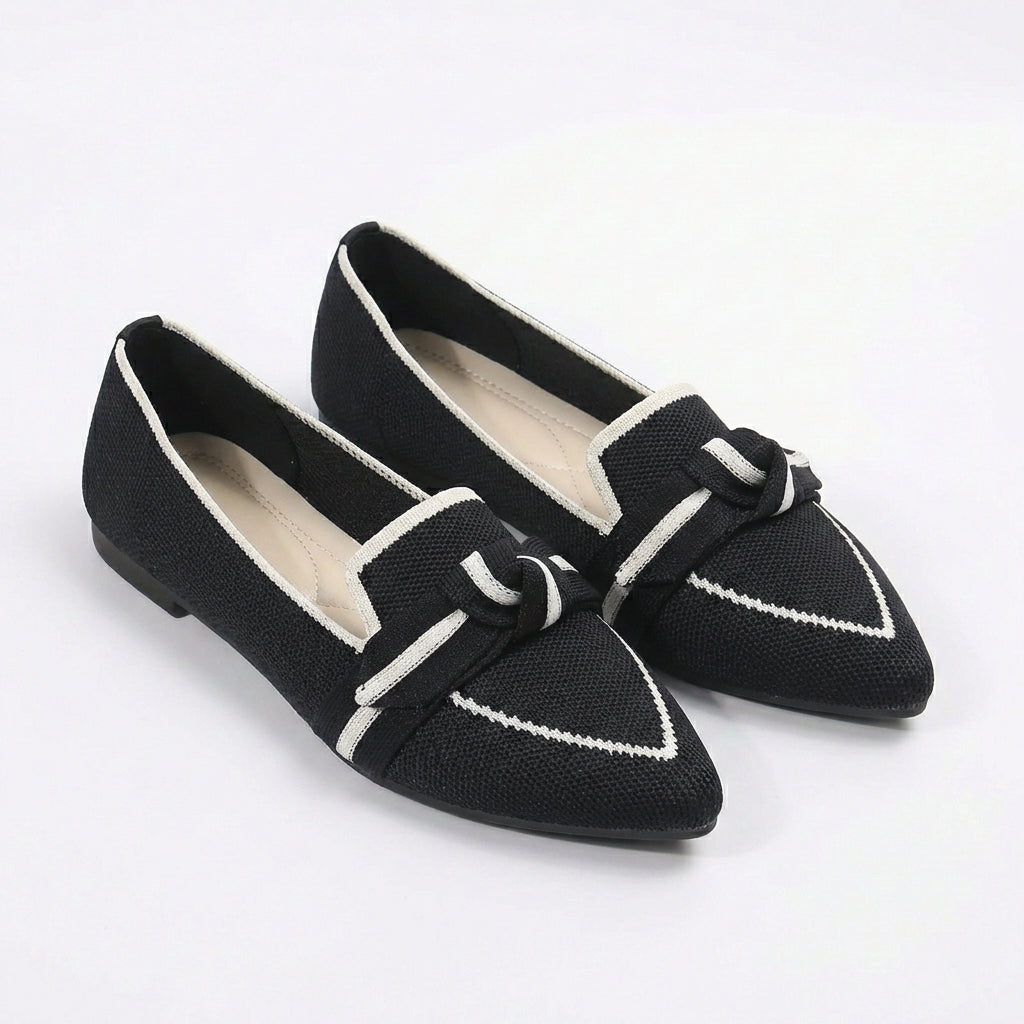 Delfina | Mujer Mocasines Punta Lazo Punto