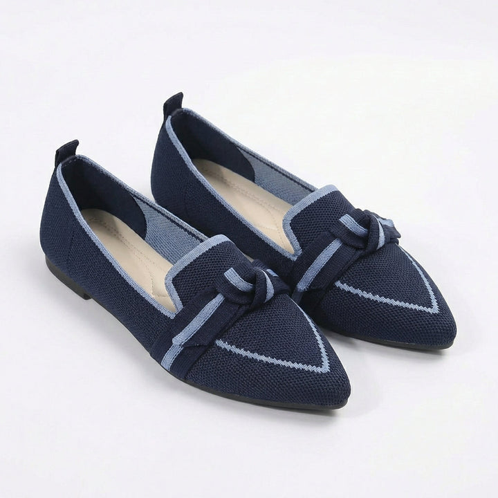 Delfina | Mujer Mocasines Punta Lazo Punto