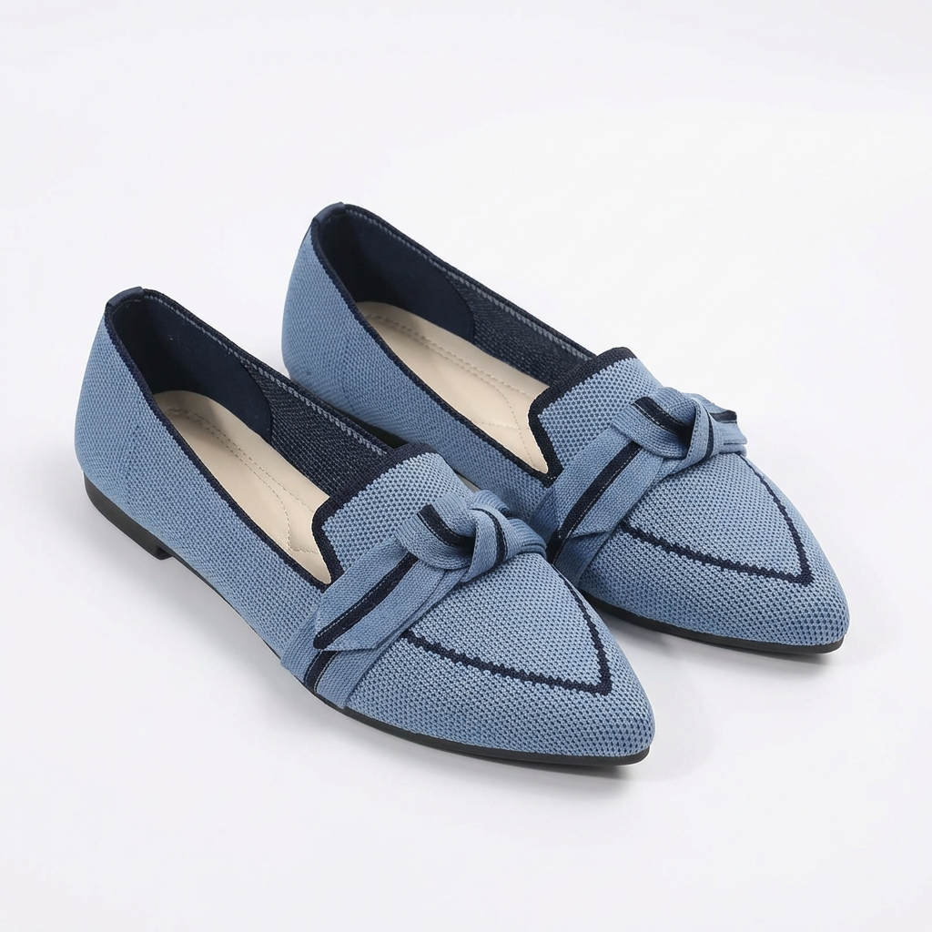 Delfina | Mujer Mocasines Punta Lazo Punto