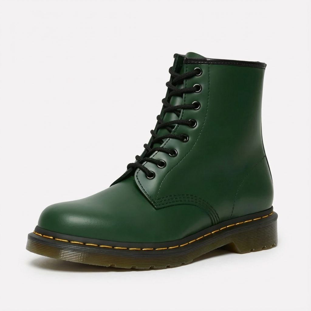 Denise | Botas militares de tobillo con cordones para mujer