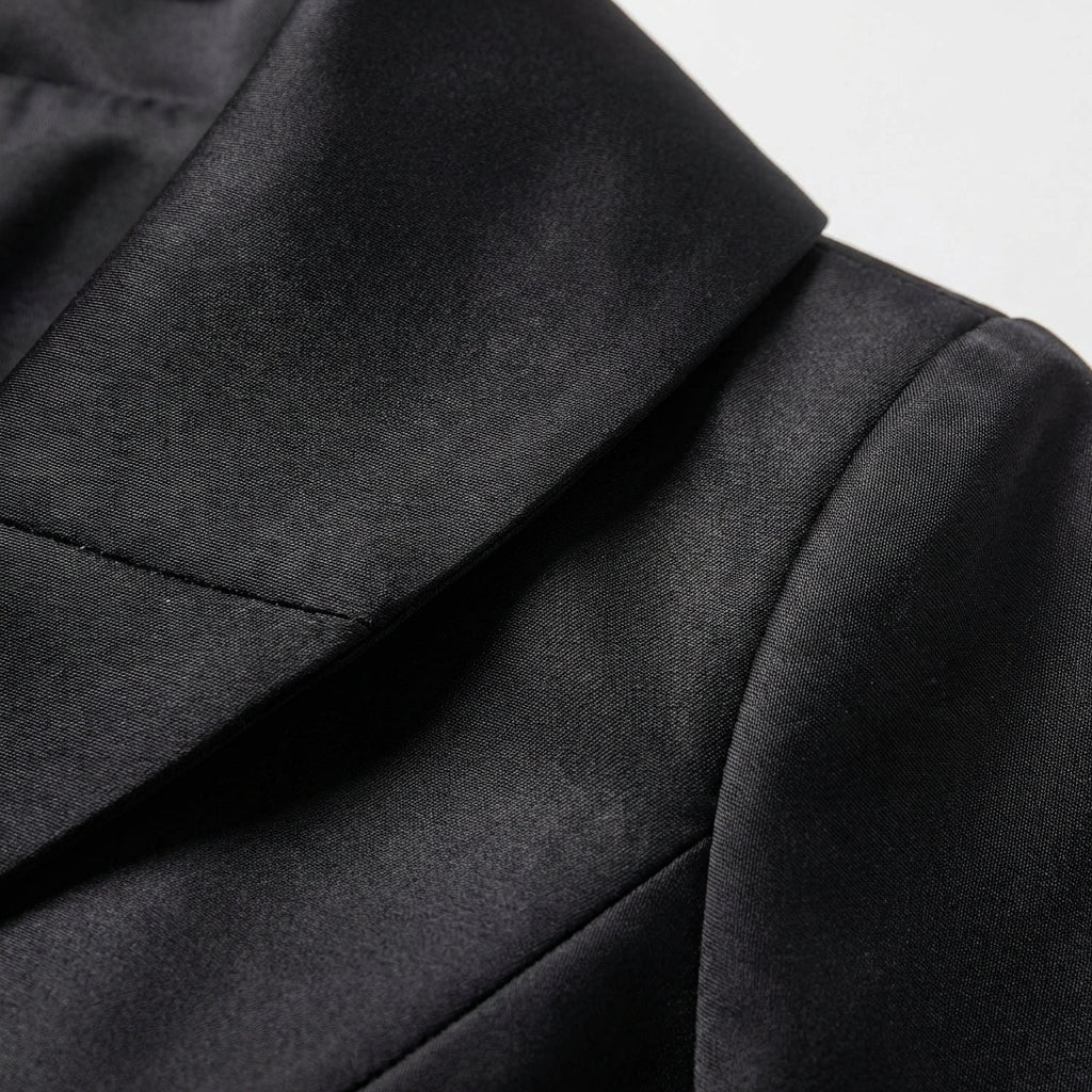 Honorata | Mujer Vestido Midi Cruzado Cuello Solapa Vuelo