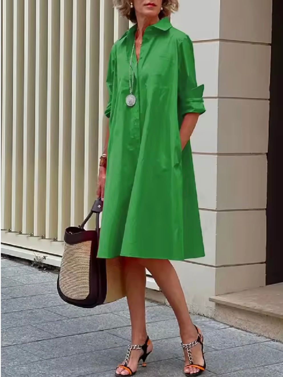 Celia | Vestido Camisa Atemporal
