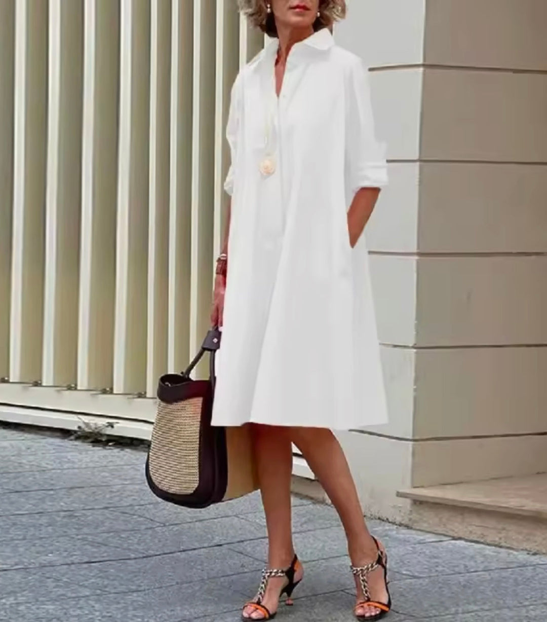 Celia | Vestido Camisa Atemporal