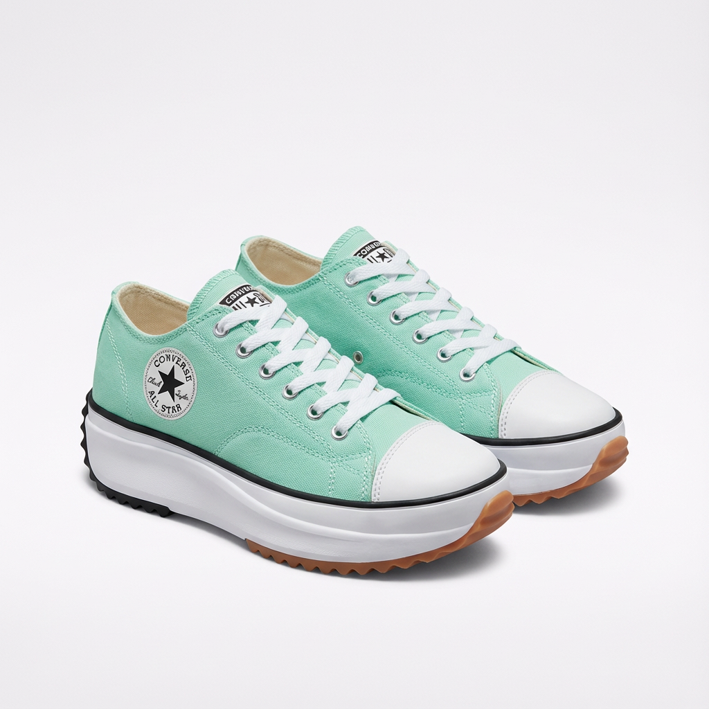 Janet | Zapatillas de Plataforma con Cordones para Mujer