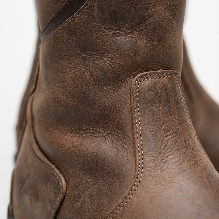 Jayla | Botas altas de montar con hebilla hasta la rodilla para mujer