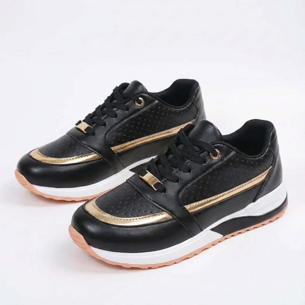 Lilly | Zapatillas de Plataforma con Cordones para Mujer
