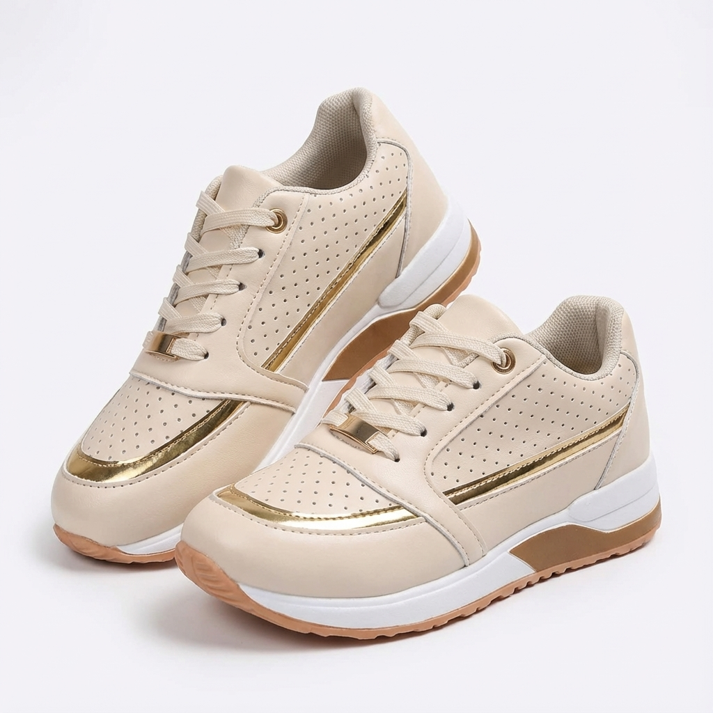 Lilly | Zapatillas de Plataforma con Cordones para Mujer