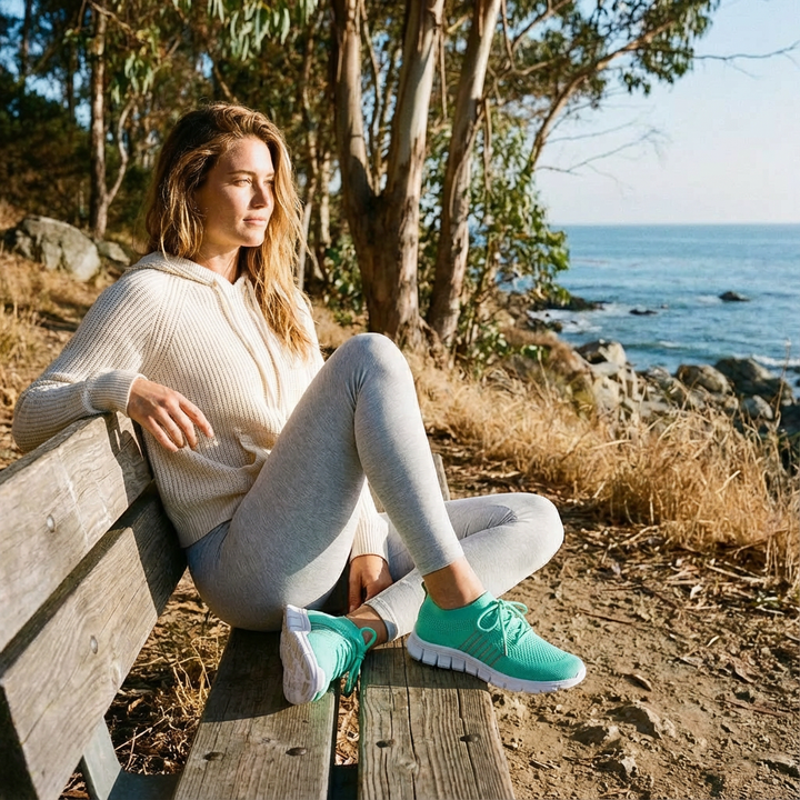 Luna | Mujer Zapatillas Running Con Tejido Transpirable Y Cordones | Deportivo