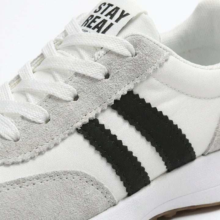 Luna | Zapatillas Mujer Con Franjas Laterales Y Suela Plataforma | Deportivo
