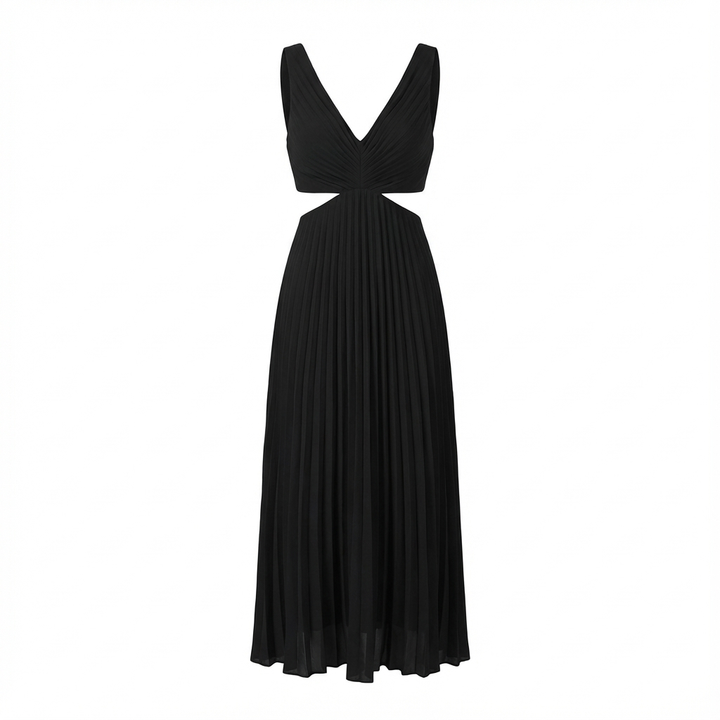 Matilda | Vestido Midi Plisado de Mujer