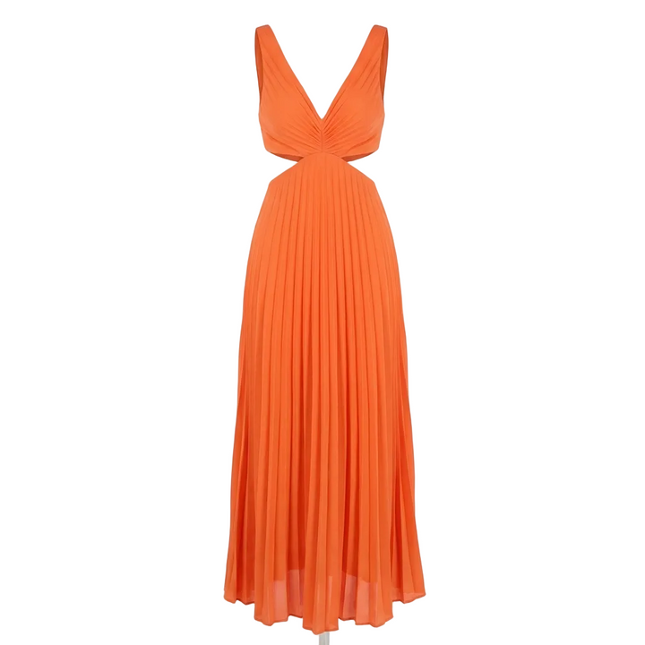 Matilda | Vestido Midi Plisado de Mujer