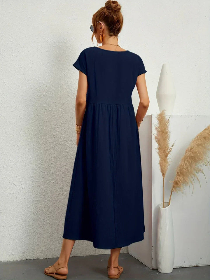 Alba — Vestido midi fluido de elegancia atemporal