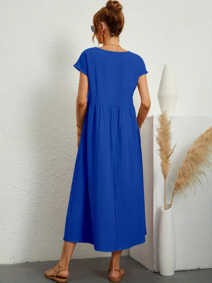 Alba — Vestido midi fluido de elegancia atemporal