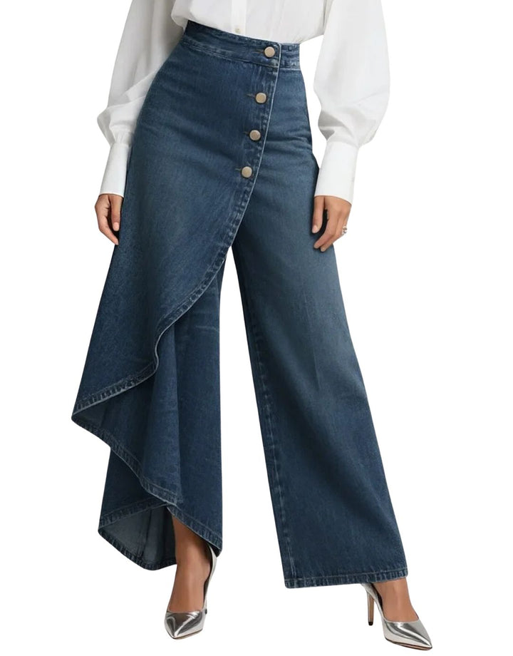 Pantalones Denim Envueltos