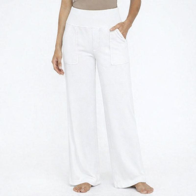 Sarah | Pantalones de Mujer de Pierna Ancha y Cintura Alta