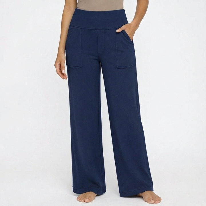 Sarah | Pantalones de Mujer de Pierna Ancha y Cintura Alta