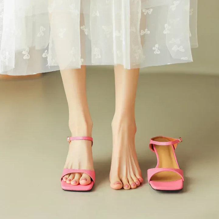 Rosa Belle Heel Mules