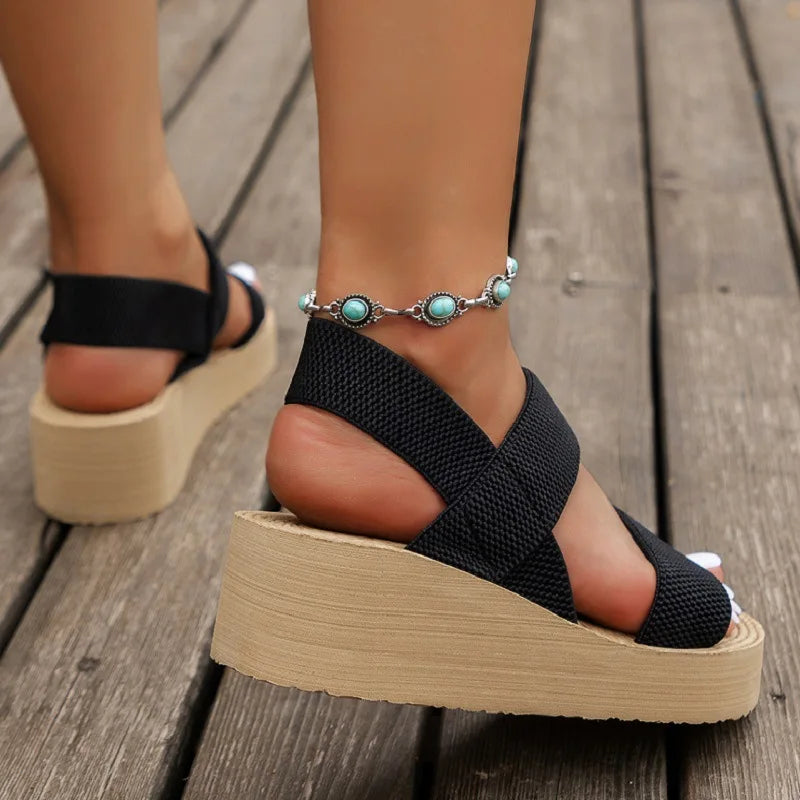 Marielle | Sandales plateformes confortables