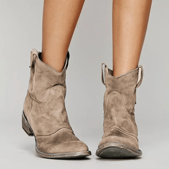 Carole | Bottines orthopédiques en suède