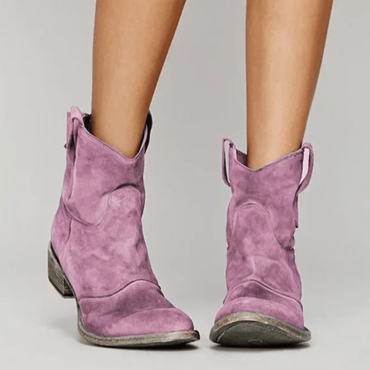 Carole | Bottines orthopédiques en suède
