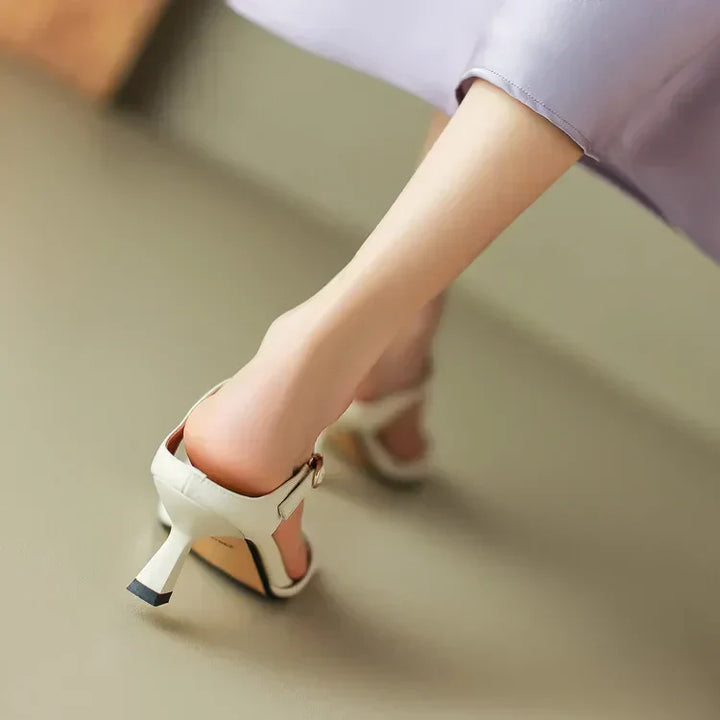 Rosa Belle Heel Mules